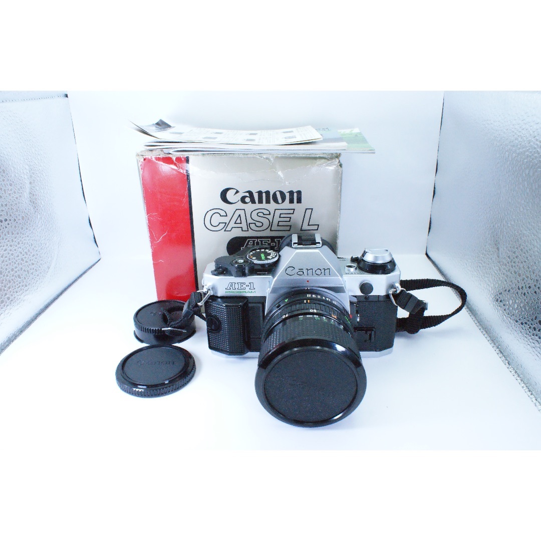Canon(キヤノン)のCANON AE-1 PROGRAM(+35-70mm F3.5-4.5)428 スマホ/家電/カメラのカメラ(フィルムカメラ)の商品写真
