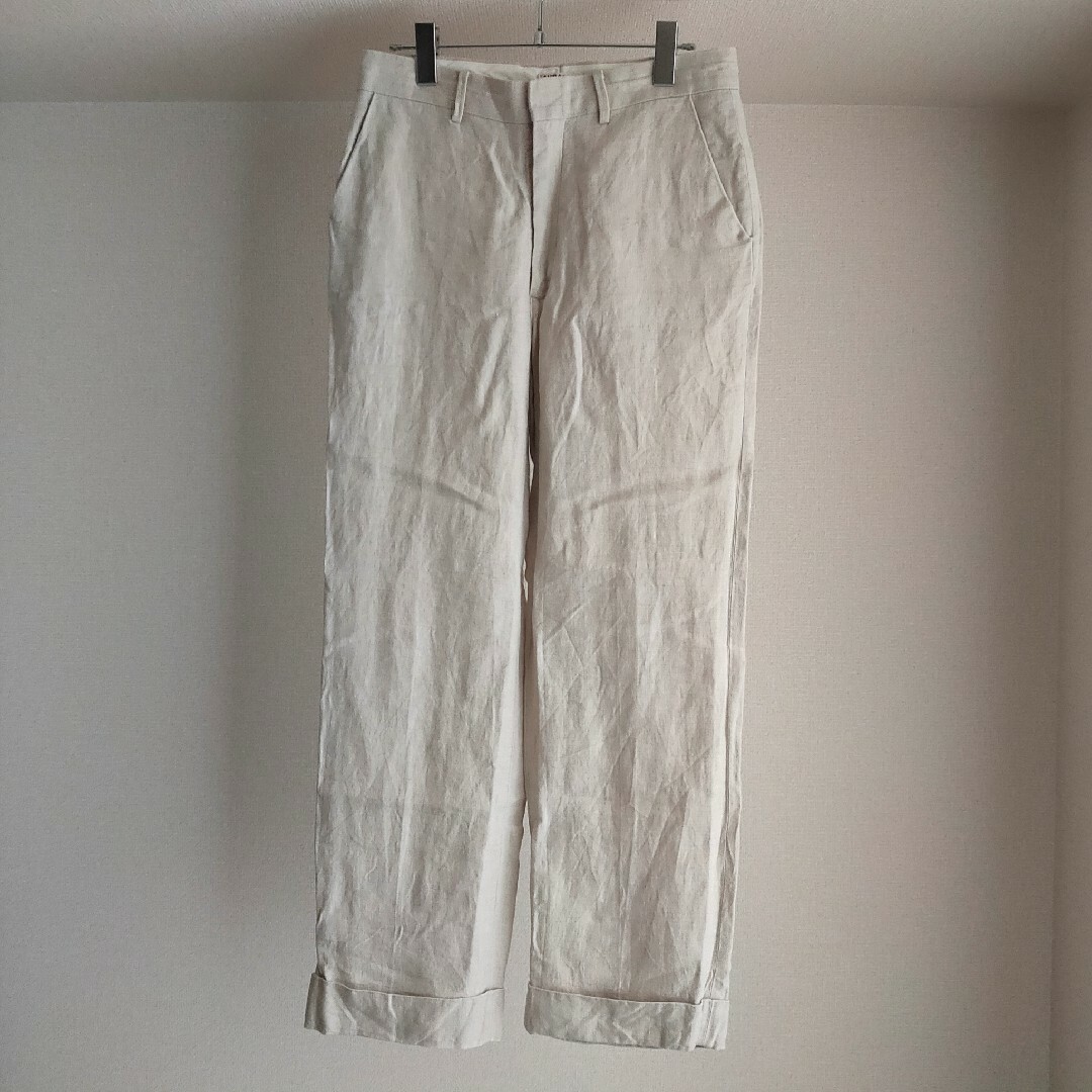 AURALEE(オーラリー)のAURALEE LINEN GABARDINE SLACKS メンズのパンツ(スラックス)の商品写真