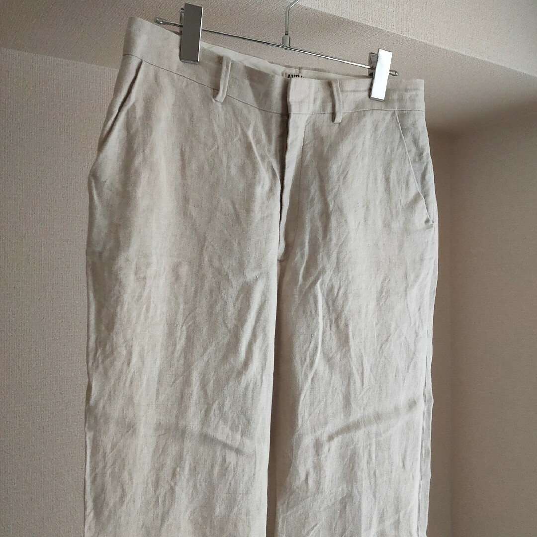 AURALEE(オーラリー)のAURALEE LINEN GABARDINE SLACKS メンズのパンツ(スラックス)の商品写真