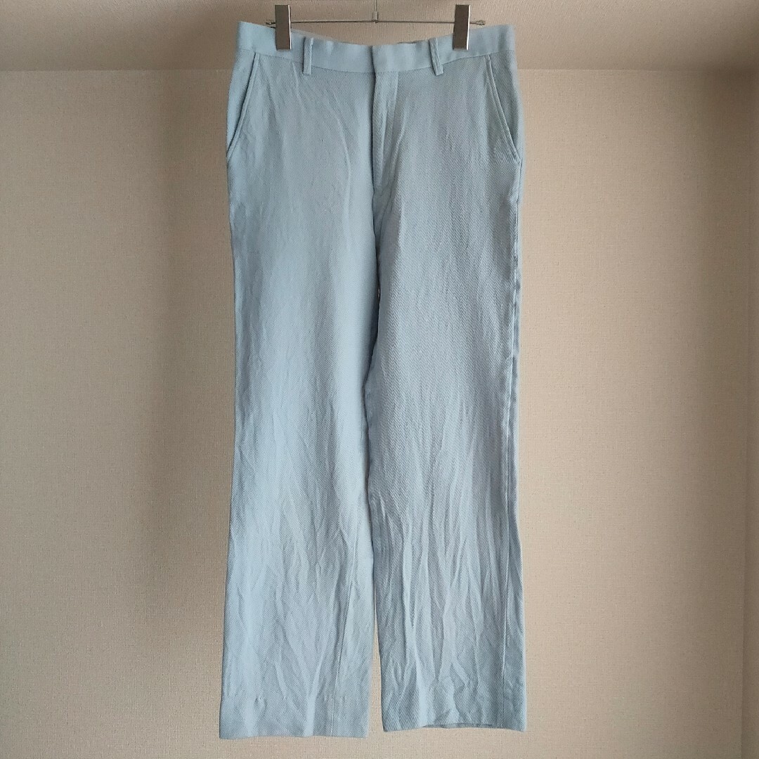 AURALEE(オーラリー)のAURALEE WOOL KID MOHAIR KERSEY SLACKS メンズのパンツ(スラックス)の商品写真