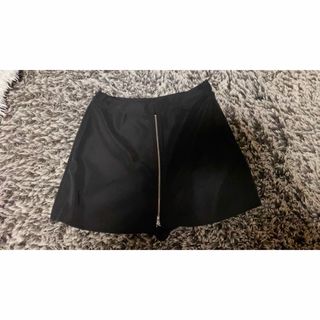 ムルーア(MURUA)のMURUA★美品 ZIPパンツ スカート ショーパン モード モノトーン (ショートパンツ)