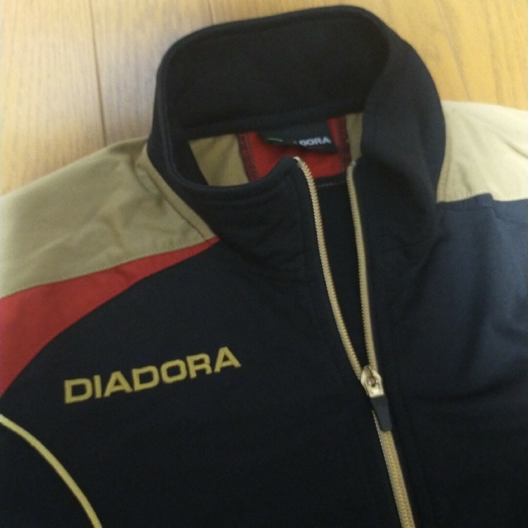 DIADORA(ディアドラ)の程度抜群 DIADORA DEORON label ジャージ 上下セットアップ スポーツ/アウトドアのサッカー/フットサル(ウェア)の商品写真