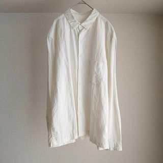 ネストローブ(nest Robe)のCONFECT コットンリネンシルクボックスシャツ(シャツ)