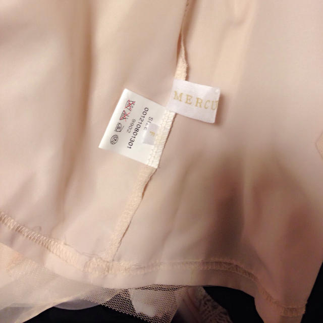 MERCURYDUO(マーキュリーデュオ)のマーキュリー チュールパニエ スカート レディースのスカート(ミニスカート)の商品写真