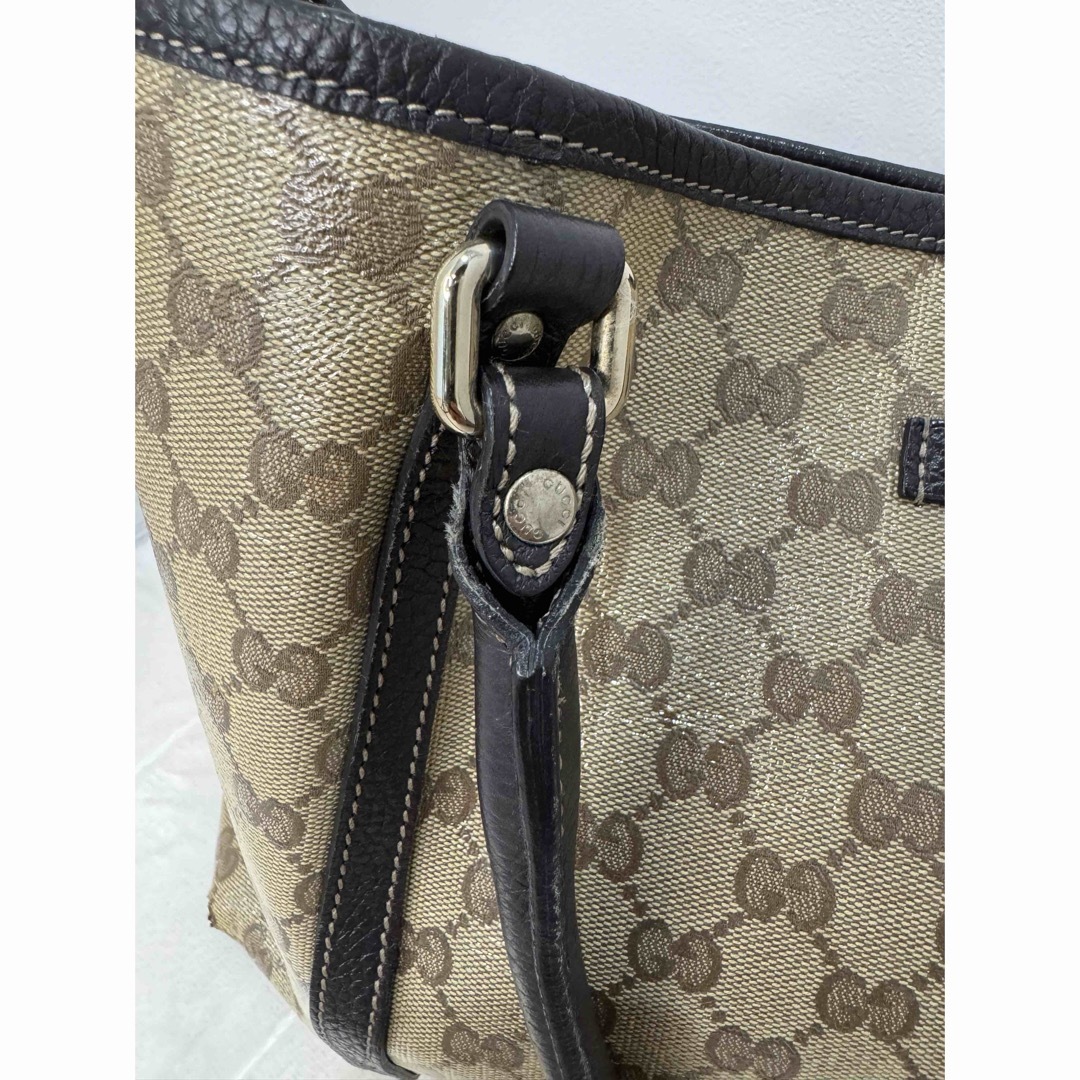 Gucci(グッチ)の希少品 グッチ GUCCI GG柄 トートバッグ ショルダーバッグ レディースのバッグ(トートバッグ)の商品写真