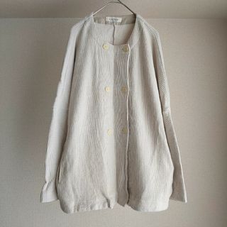 ネストローブ(nest Robe)のnest Robe コットンリブニットドルマンカーディガン(カーディガン)