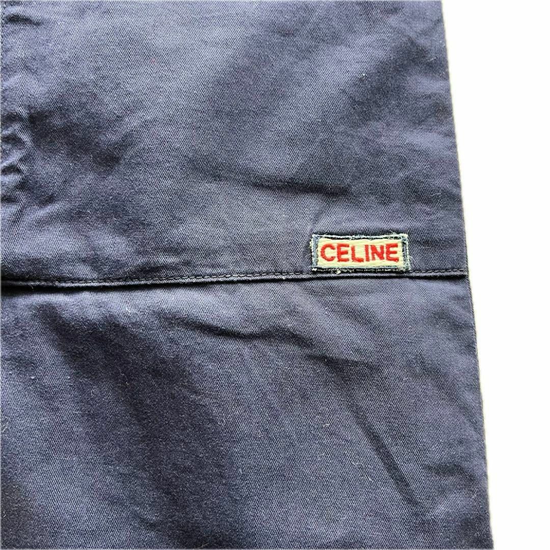 celine(セリーヌ)のCELINE SPORTS タイトスカート 膝丈 ネイビー イタリア製 44 L レディースのスカート(ひざ丈スカート)の商品写真