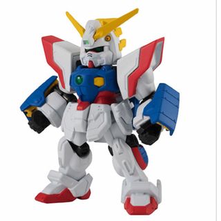 バンダイ(BANDAI)のモビルスーツアンサンブル25シャイニングガンダム&ms武器セット(模型/プラモデル)