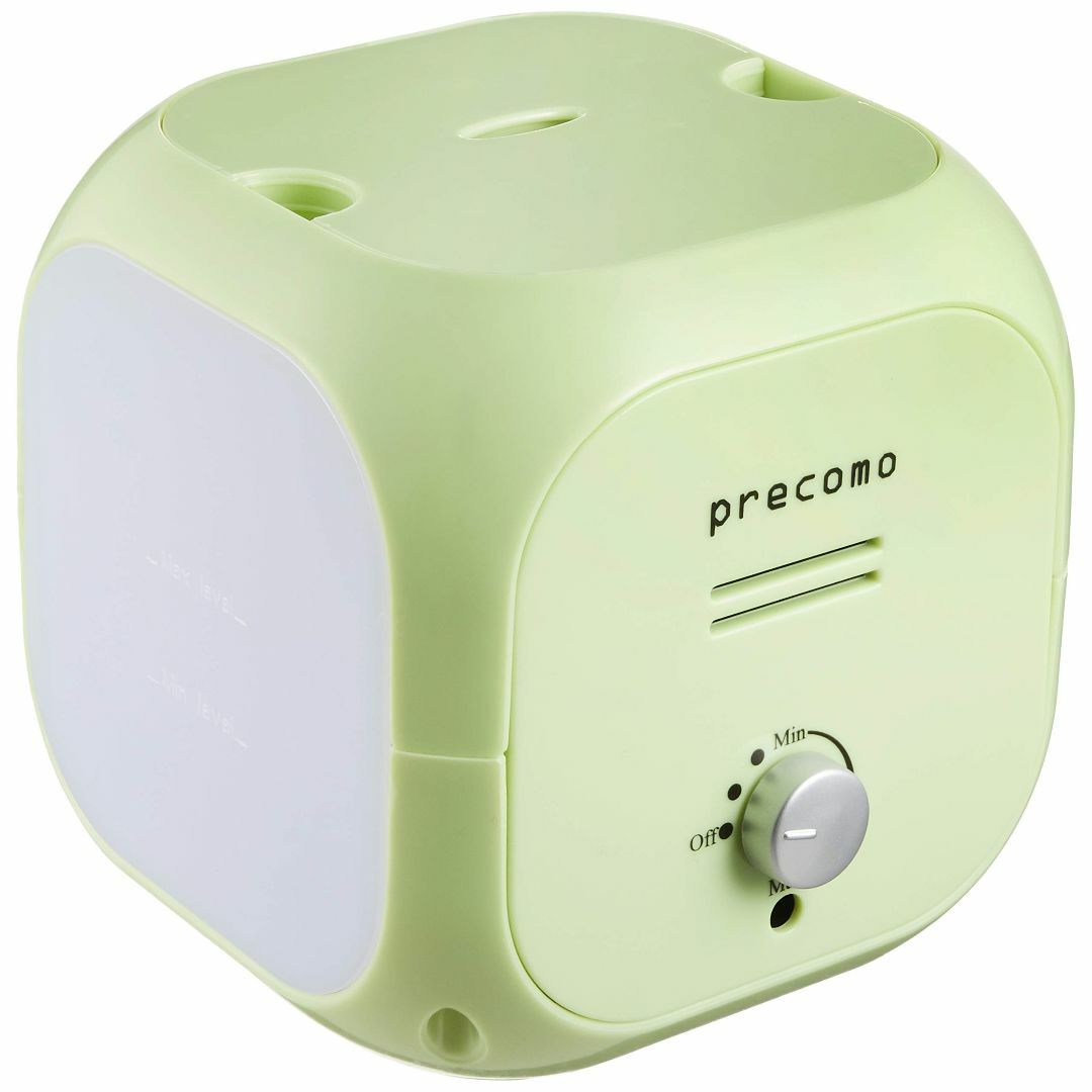 アロマディフューザーアロマキューブ PRSQ-40GR(グリーン) 3282-1 スマホ/家電/カメラの冷暖房/空調(その他)の商品写真