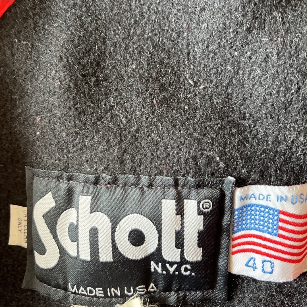 schott(ショット)のショット Schott コート 40 ウール ベルト アウター  メンズのジャケット/アウター(ダッフルコート)の商品写真