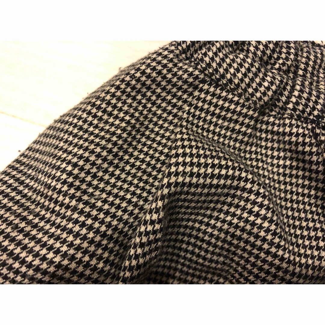 GU(ジーユー)のGU キュロット 千鳥格子 130 キッズ/ベビー/マタニティのキッズ服女の子用(90cm~)(スカート)の商品写真