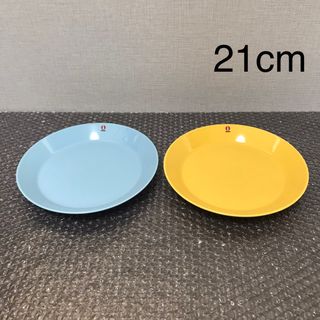 イッタラ(iittala)のイッタラ ティーマ ライトブルー　ハニー　プレート21cm 2枚(食器)