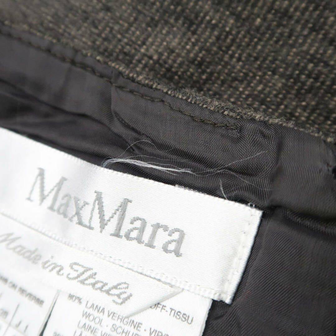 Max Mara(マックスマーラ)のMAXMARA マックスマーラ ジャケット スカート 2点 42 スカートひざ下丈 ウール アンゴラ 白タグ レディース AY5050A61  レディースのフォーマル/ドレス(スーツ)の商品写真