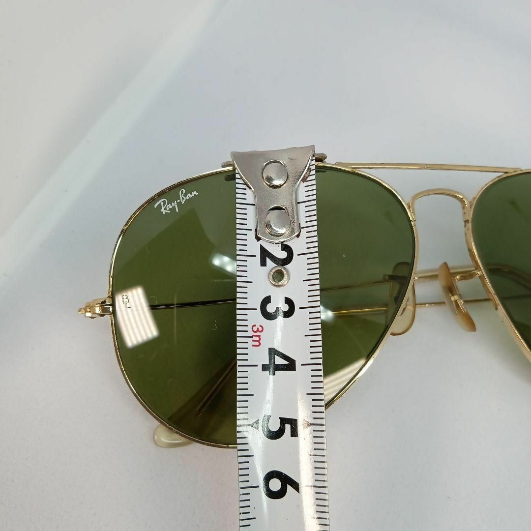 Ray-Ban(レイバン)の58美品　レイバン　希少　サングラス　メガネ　眼鏡　度無　アビエーター　USA メンズのファッション小物(サングラス/メガネ)の商品写真