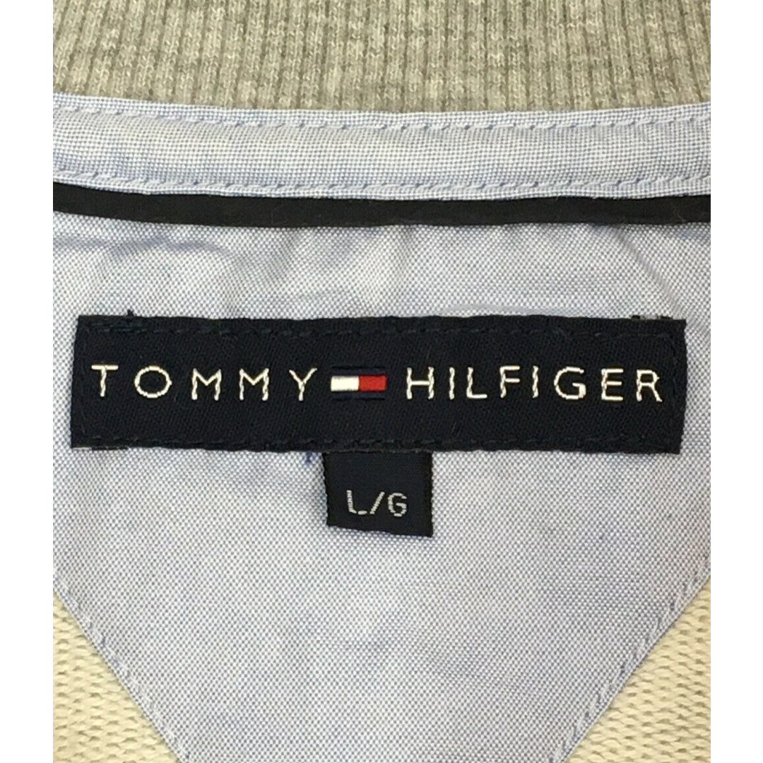 TOMMY HILFIGER(トミーヒルフィガー)のトミーヒルフィガー ジップアップトレーナージャケット メンズ L メンズのトップス(スウェット)の商品写真