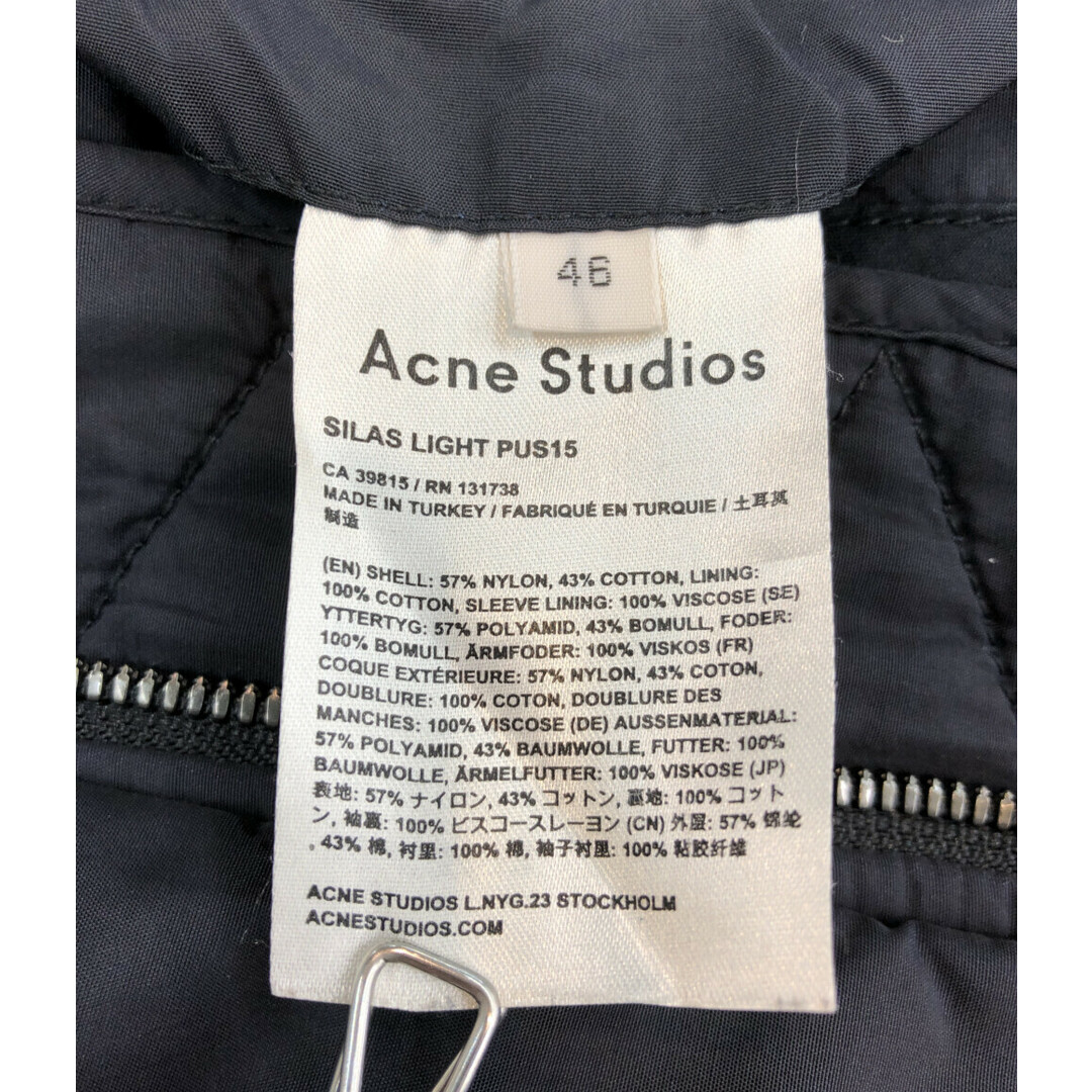 Acne Studios(アクネストゥディオズ)のアクネステュディオス ACNE STUDIOS 中綿ブルゾン メンズ 46 メンズのジャケット/アウター(ブルゾン)の商品写真