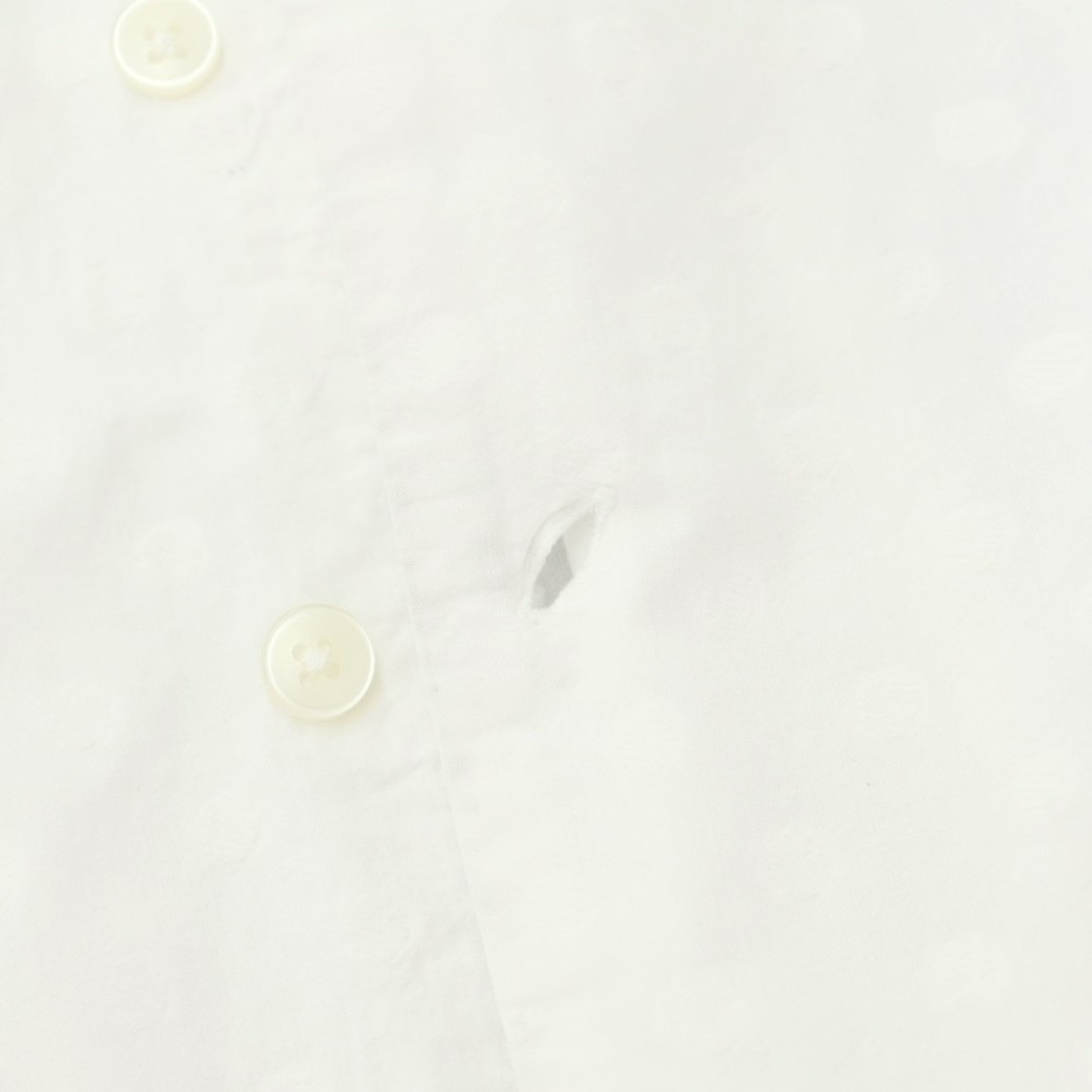 Paul Smith(ポールスミス)の【中古】ポールスミス Paul Smith コットン ドット カジュアルシャツ ホワイト【サイズS】【メンズ】 メンズのトップス(シャツ)の商品写真