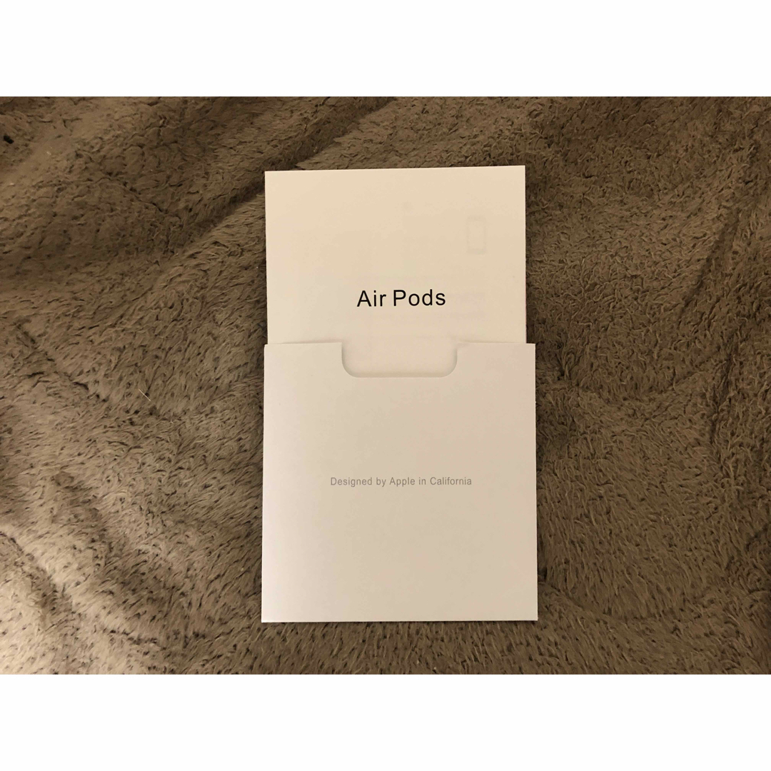 Apple(アップル)のアップル Airpods 第2世代 スマホ/家電/カメラのオーディオ機器(ヘッドフォン/イヤフォン)の商品写真