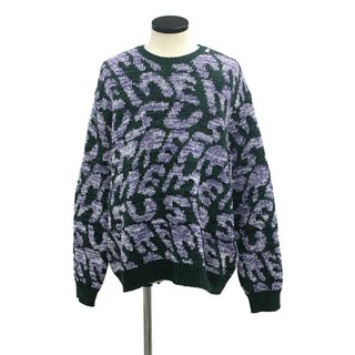 シュプリーム(Supreme)の美品 シュプリーム 長袖ニット Stacked Sweater メンズ L(ニット/セーター)