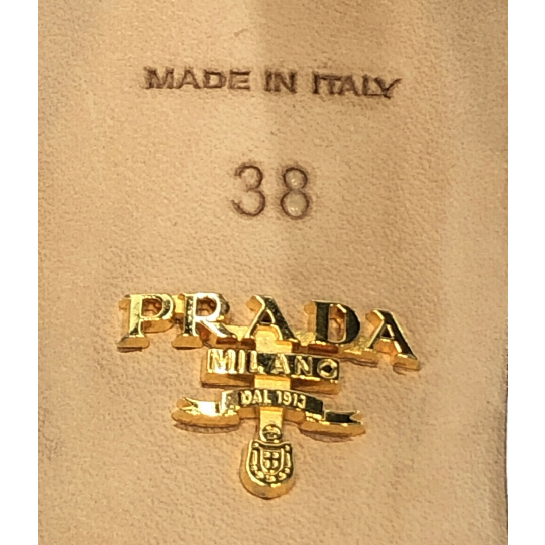 PRADA(プラダ)のプラダ PRADA アンクルストラップサンダル    レディース 38 レディースの靴/シューズ(サンダル)の商品写真