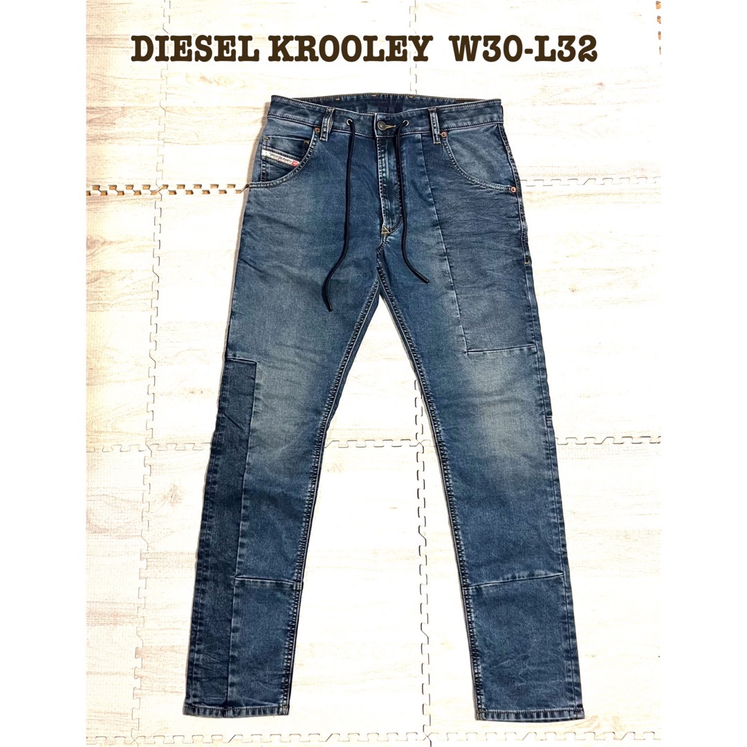 DIESEL(ディーゼル)のDIESEL デニムパンツ KROOLEY ジョグジーンズ W30 Mサイズ メンズのパンツ(デニム/ジーンズ)の商品写真