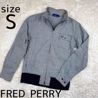 フレッドペリー(FRED PERRY)のFRED PERRY フレッドペリー　トラックジャケット　チェック(ブルゾン)