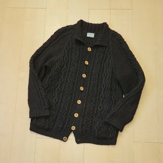 インバーアラン(INVERALLAN)のINVERALLAN★casual aran ローゲージニットカーディガン(カーディガン)