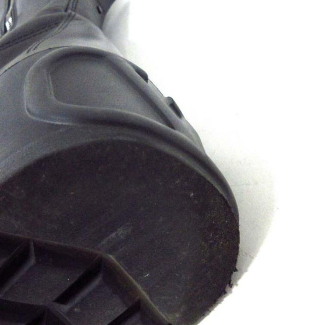valentino garavani(ヴァレンティノガラヴァーニ)のVALENTINOGARAVANI(バレンチノガラバーニ) ロングブーツ 37 レディース - 黒 レザー レディースの靴/シューズ(ブーツ)の商品写真