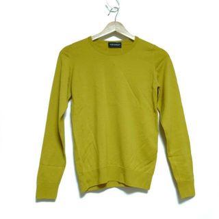 ジョンスメドレー(JOHN SMEDLEY)のJOHN SMEDLEY(ジョンスメドレー) 長袖セーター サイズS レディース - ダークイエロー クルーネック(ニット/セーター)