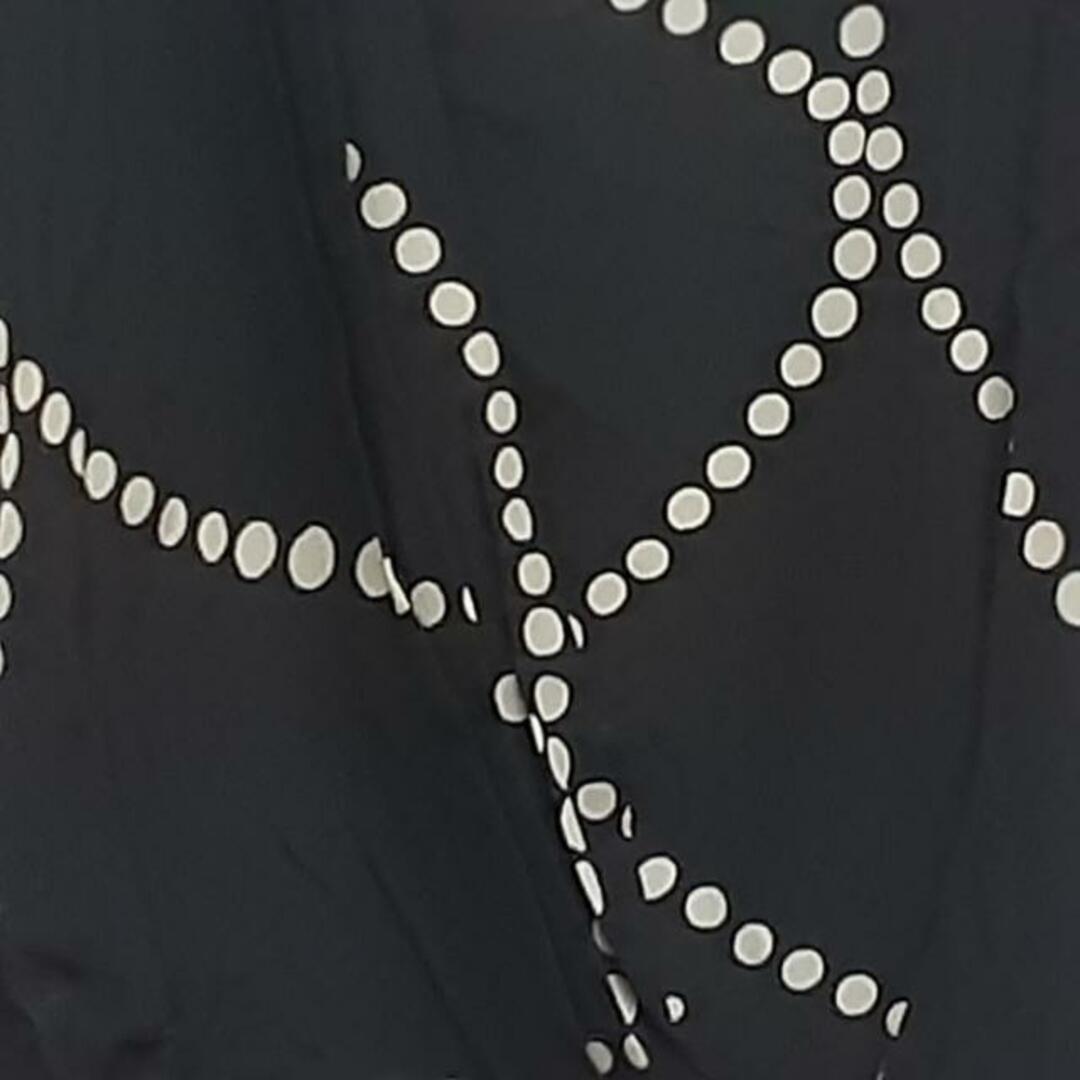Diagram GRACE CONTINENTAL(ダイアグラム) ワンピース サイズ38 M レディース美品  - 黒×ベージュ×白 半袖/ひざ丈/パール/ビジュー レディースのワンピース(その他)の商品写真