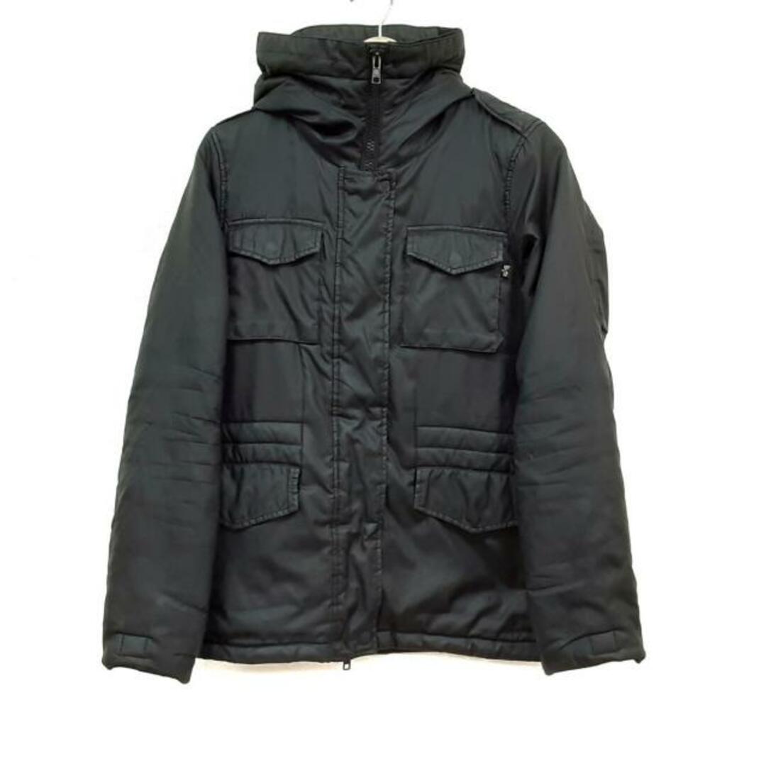 ALPHA INDUSTRIES(アルファインダストリーズ)のALPHA INDUSTRIES(アルファ) コート サイズM レディース - 黒 長袖/中綿/冬 レディースのジャケット/アウター(その他)の商品写真