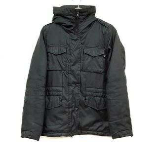 アルファインダストリーズ(ALPHA INDUSTRIES)のALPHA INDUSTRIES(アルファ) コート サイズM レディース - 黒 長袖/中綿/冬(その他)