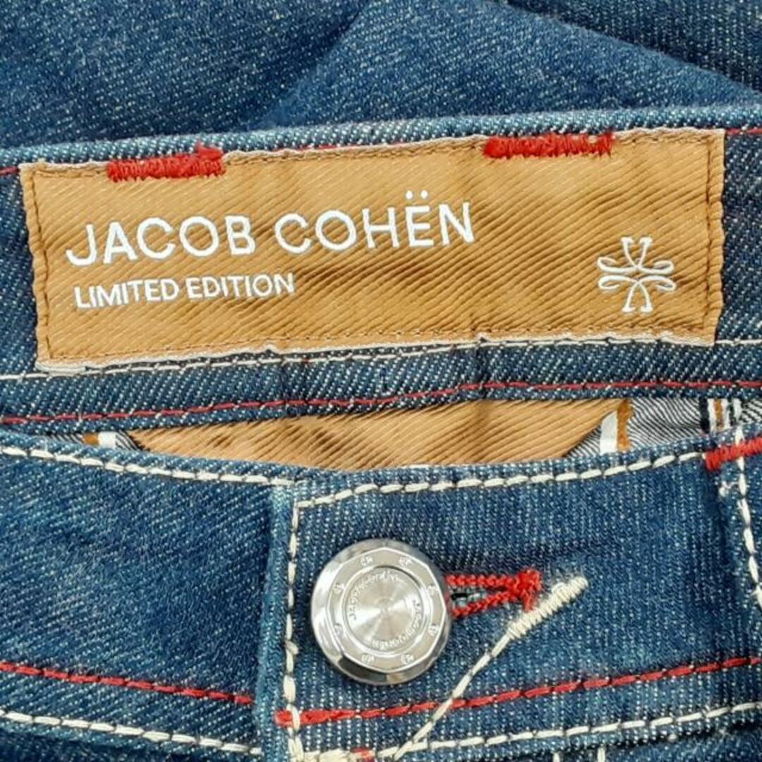 JACOB COHEN(ヤコブコーエン)のJACOB COHEN(ヤコブコーエン) ジーンズ サイズ31 メンズ美品  - ブルー フルレングス/ボタンフライ/LIMITED EDITION メンズのパンツ(デニム/ジーンズ)の商品写真