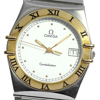 オメガ(OMEGA)のオメガ OMEGA コンステレーション デイト フラットベゼル クォーツ メンズ _803358(腕時計(アナログ))