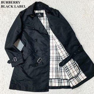 バーバリーブラックレーベル(BURBERRY BLACK LABEL)のバーバリーブラックレーベル トレンチコート ライナー付き ノバチェック　ブラック(トレンチコート)