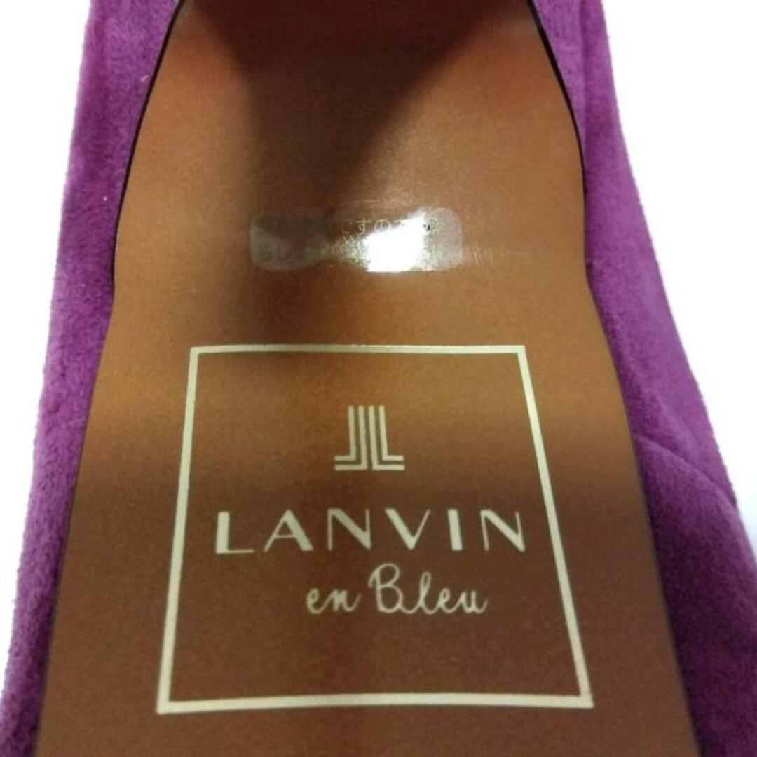 LANVIN en Bleu(ランバンオンブルー)のLANVIN en Bleu(ランバンオンブルー) パンプス 23 レディース - ピンク スエード レディースの靴/シューズ(ハイヒール/パンプス)の商品写真