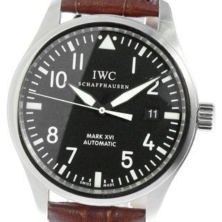 インターナショナルウォッチカンパニー(IWC)のIWC IWC SCHAFFHAUSEN IW325501 パイロットウォッチ マークXVI デイト 自動巻き メンズ _799767(腕時計(アナログ))