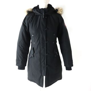 CANADA GOOSE - 美品 CANADA GOOSE カナダグース 2506LA Kensington Parka - Fusion Fit  ダウンジャケット ブラック カナダ製 国内正規品 レディース