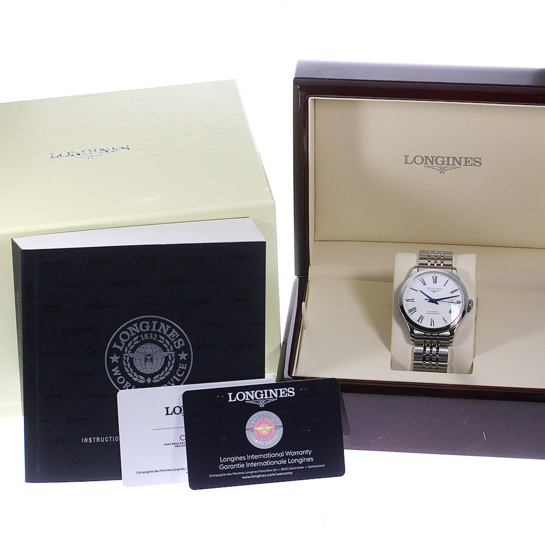 LONGINES(ロンジン)のロンジン LONGINES L2.820.4 レコード デイト 自動巻き メンズ 美品 箱・保証書付き_803412 メンズの時計(腕時計(アナログ))の商品写真