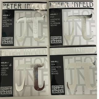 中古　Violine弦　THOMASTIK社　PeterInfeld 4本set(ヴァイオリン)