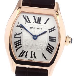 カルティエ(Cartier)のカルティエ CARTIER W1556360 トーチュ K18PG 手巻き レディース 良品 _800744(腕時計)