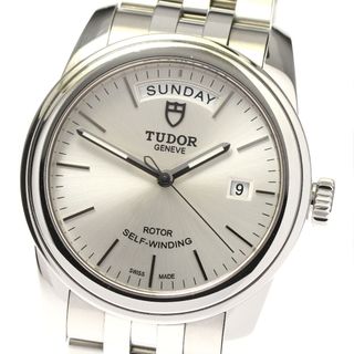 チュードル(Tudor)のチュードル TUDOR 56000 グラマー デイトデイ 自動巻き メンズ 箱・保証書付き_802609(腕時計(アナログ))