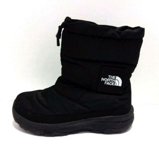 ザノースフェイス(THE NORTH FACE)のTHE NORTH FACE(ノースフェイス) ショートブーツ メンズ美品  - NF51876 黒 ナイロン×ヌバック(ブーツ)