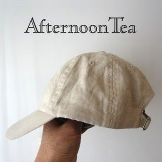 アフタヌーンティー(AfternoonTea)のAFTERNOON TEA／アフタヌーンティー★　リネン　ベースボールキャップ　(キャップ)