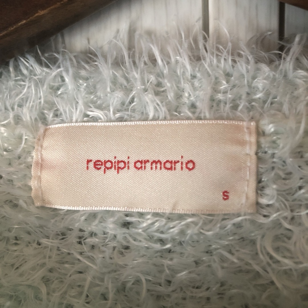 repipi armario(レピピアルマリオ)の◆レピピアルマリオ/repipi armario/ロゴ入りもこもこニット◆y レディースのトップス(ニット/セーター)の商品写真