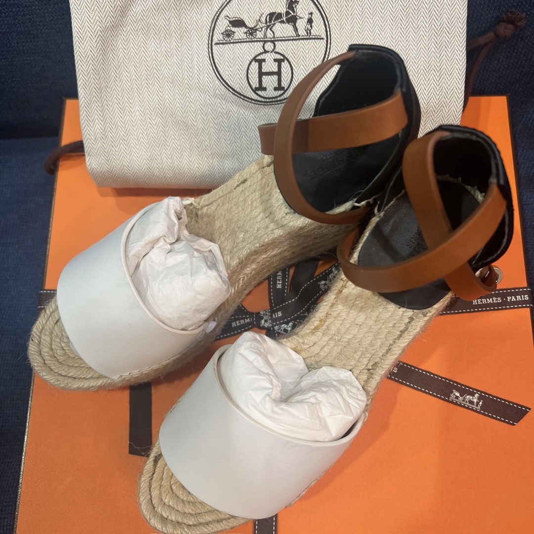 Hermes(エルメス)の エルメス　エスパドリーユ〈ティポリ〉36 レディースの靴/シューズ(サンダル)の商品写真