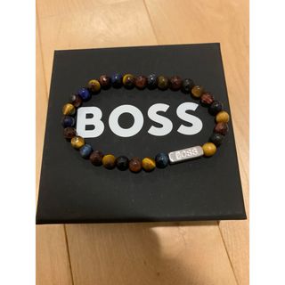 BOSS タイガーアイ ブレスレット