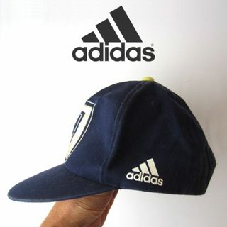 アディダス(adidas)の美品　adidas／アディダス★　ベースボールキャップ　ネイビー(キャップ)