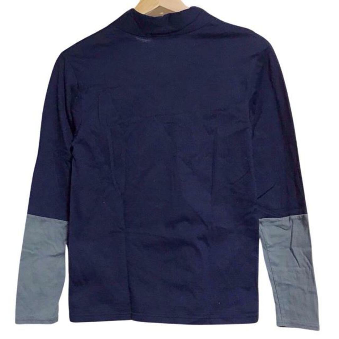 SOU・SOU(ソウソウ)のSOU・SOU(ソウソウ) 長袖Tシャツ サイズS レディース - ネイビー×グレー Vネック レディースのトップス(Tシャツ(長袖/七分))の商品写真