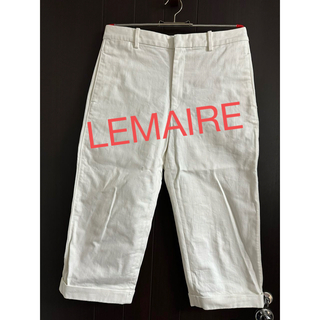 ルメール(LEMAIRE)のユニクロ×LEMAIRE/ルメール　パンツ　ホワイト(カジュアルパンツ)